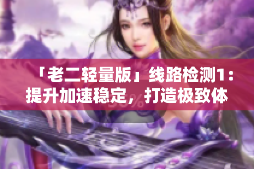 「老二轻量版」线路检测1：提升加速稳定，打造极致体验！