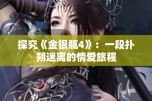 探究《金银瓶4》：一段扑朔迷离的情爱旅程