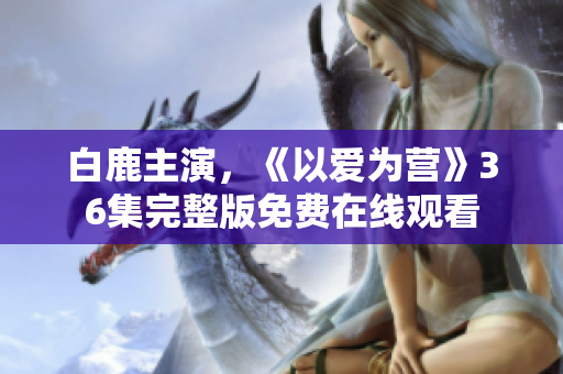 白鹿主演，《以爱为营》36集完整版免费在线观看