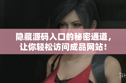 隐藏源码入口的秘密通道，让你轻松访问成品网站！