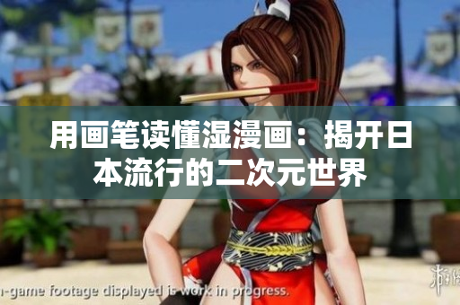 用画笔读懂湿漫画：揭开日本流行的二次元世界
