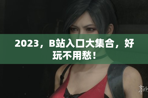2023，B站入口大集合，好玩不用愁！