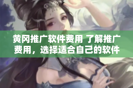 黄冈推广软件费用 了解推广费用，选择适合自己的软件
