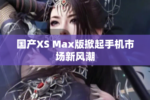 国产XS Max版掀起手机市场新风潮