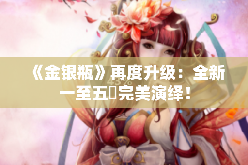 《金银瓶》再度升级：全新一至五冊完美演绎！