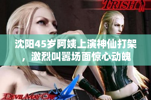 沈阳45岁阿姨上演神仙打架，激烈叫嚣场面惊心动魄