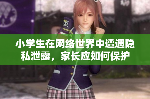 小学生在网络世界中遭遇隐私泄露，家长应如何保护