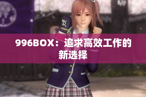 996BOX：追求高效工作的新选择