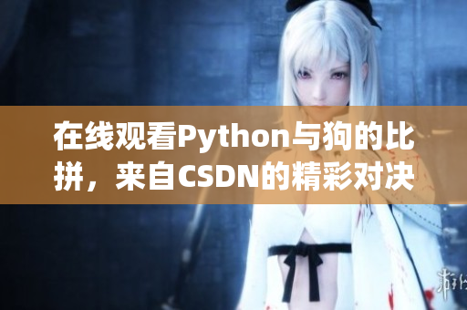 在线观看Python与狗的比拼，来自CSDN的精彩对决