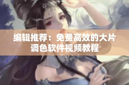 编辑推荐：免费高效的大片调色软件视频教程