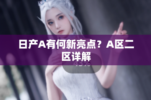 日产A有何新亮点？A区二区详解