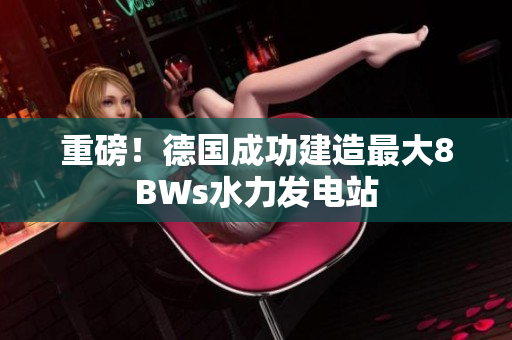 重磅！德国成功建造最大8BWs水力发电站