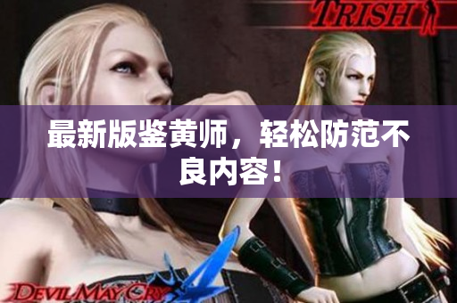 最新版鉴黄师，轻松防范不良内容！