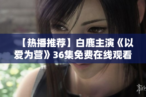 【热播推荐】白鹿主演《以爱为营》36集免费在线观看