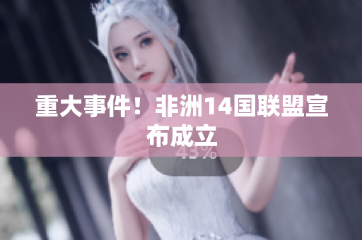 重大事件！非洲14国联盟宣布成立