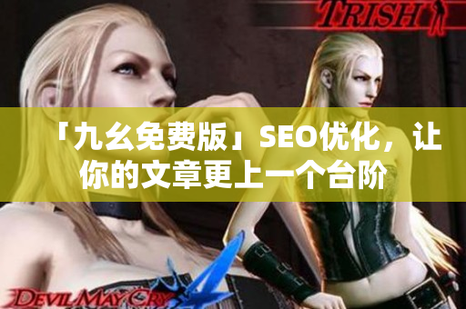 「九幺免费版」SEO优化，让你的文章更上一个台阶