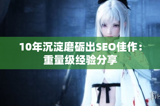 10年沉淀磨砺出SEO佳作：重量级经验分享