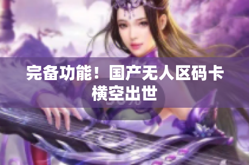完备功能！国产无人区码卡横空出世