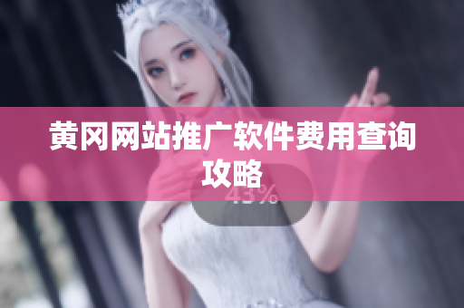 黄冈网站推广软件费用查询攻略