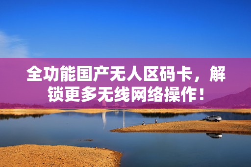 全功能国产无人区码卡，解锁更多无线网络操作！