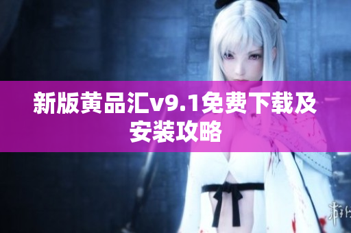新版黄品汇v9.1免费下载及安装攻略
