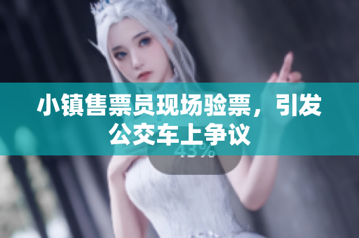 小镇售票员现场验票，引发公交车上争议
