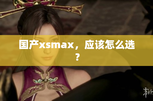 国产xsmax，应该怎么选？