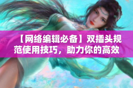 【网络编辑必备】双插头规范使用技巧，助力你的高效工作！