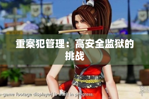 重案犯管理：高安全监狱的挑战