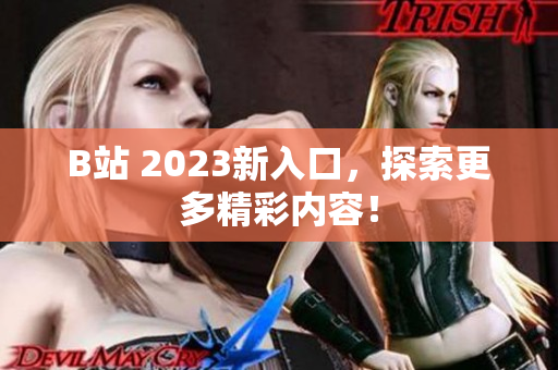 B站 2023新入口，探索更多精彩内容！