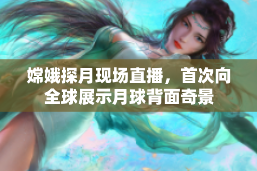 嫦娥探月现场直播，首次向全球展示月球背面奇景