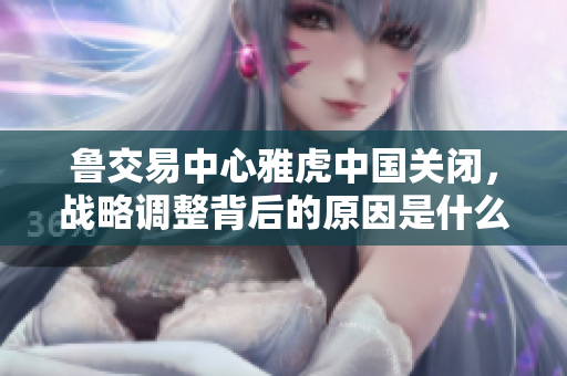 鲁交易中心雅虎中国关闭，战略调整背后的原因是什么？