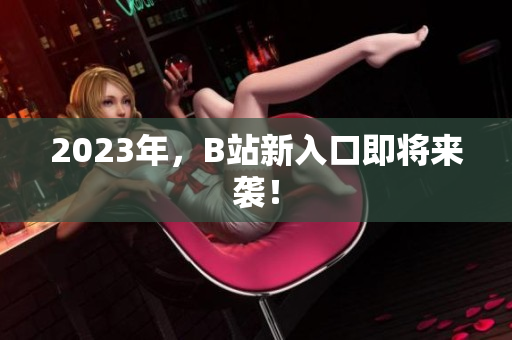 2023年，B站新入口即将来袭！