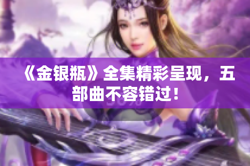 《金银瓶》全集精彩呈现，五部曲不容错过！