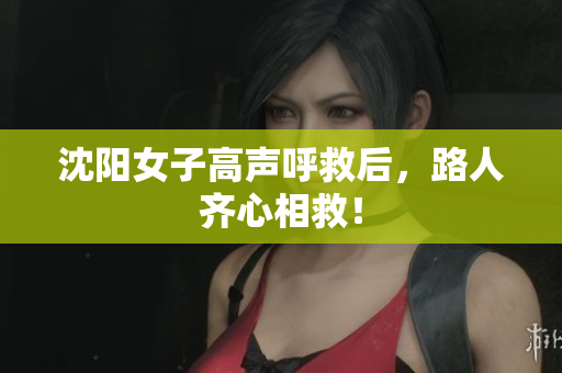 沈阳女子高声呼救后，路人齐心相救！