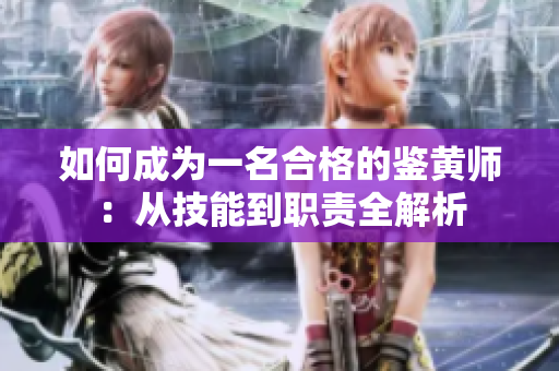 如何成为一名合格的鉴黄师：从技能到职责全解析