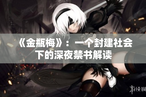 《金瓶梅》：一个封建社会下的深夜禁书解读