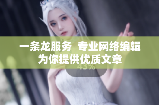 一条龙服务  专业网络编辑为你提供优质文章