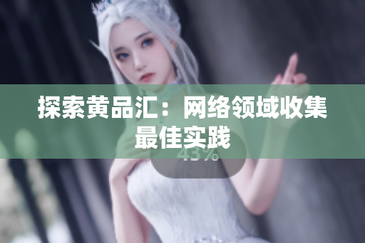 探索黄品汇：网络领域收集最佳实践