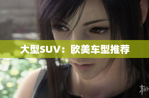 大型SUV：欧美车型推荐