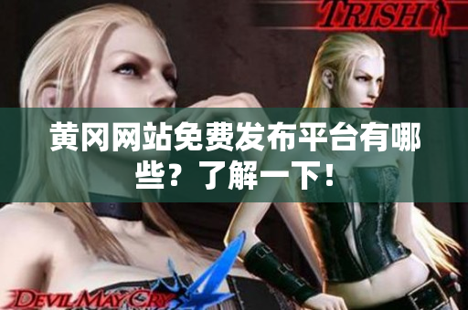 黄冈网站免费发布平台有哪些？了解一下！