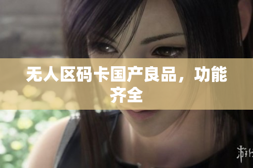 无人区码卡国产良品，功能齐全