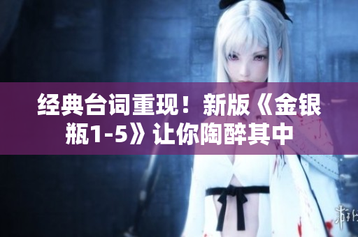 经典台词重现！新版《金银瓶1-5》让你陶醉其中