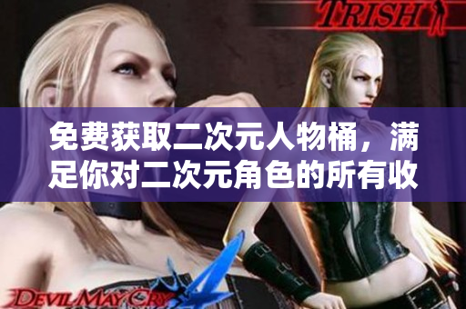 免费获取二次元人物桶，满足你对二次元角色的所有收藏！