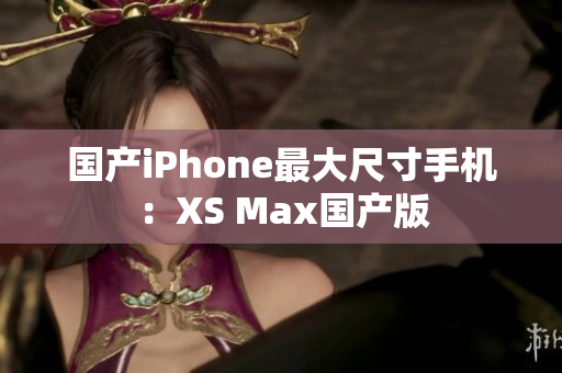 国产iPhone最大尺寸手机：XS Max国产版