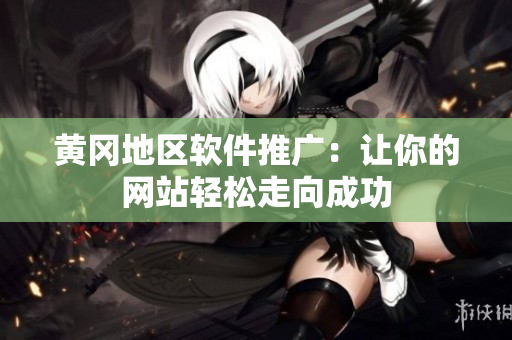 黄冈地区软件推广：让你的网站轻松走向成功