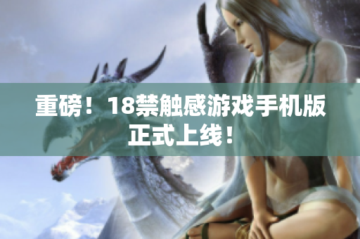 重磅！18禁触感游戏手机版正式上线！