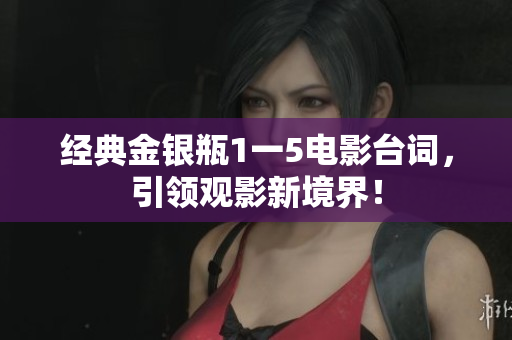 经典金银瓶1一5电影台词，引领观影新境界！