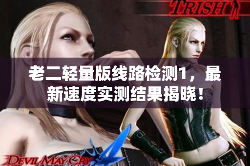 老二轻量版线路检测1，最新速度实测结果揭晓！
