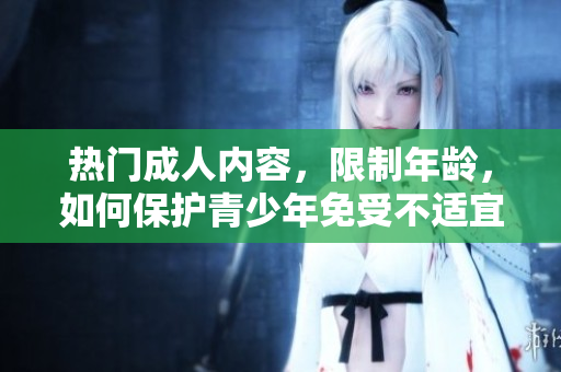 热门成人内容，限制年龄，如何保护青少年免受不适宜内容的侵害